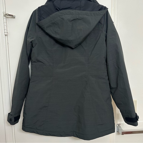 Burton Jet Set Jacket size xs women’s ski snowboard coat black grey - Picture 6 of 8